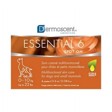 Dermoscent Essential 6 Spot-On Skin Treatment for Dogs Up to 22lb.