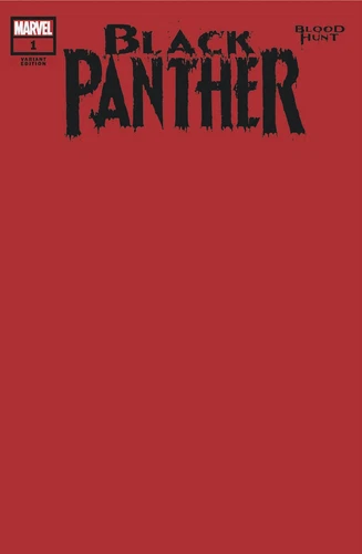 BLACK PANTHER BLOOD HUNT #1 BLOOD RED VAR MARVEL PRH