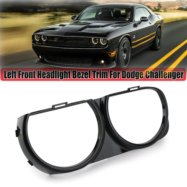 Right Front Headlight Bezel Trim For Dodge Challenger 2015-2018 - Passenger Side