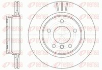 Remsa 2X Bremsscheibe Hinten Ø294 Mm BelüFtet FüR BMW 3Er Touring E46 320D 318I