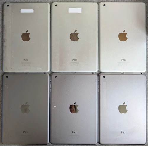 6 x Apple iPad Mini 2 (A1489) - 7.9"/ Silver / 16GB / WiFi / READ DESCRIPTION