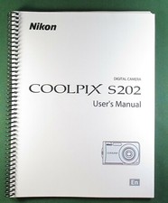 Nikon CoolPix S202 User's / Instruction Manual: 144 Pages Protective Covers