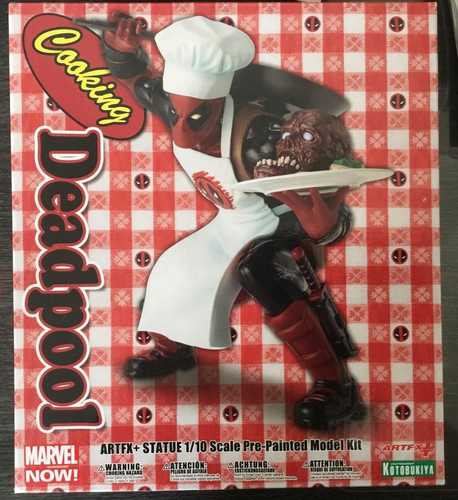 Marvel Comics - Cooking Deadpool ARTFX+ Statue Kotobukiya - Picture 4 of 5