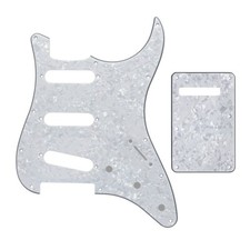 Stratocaster Strat Pickguard Set with Back Plate Scratchplate USA MEX 37 Colours