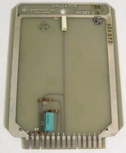 Electrag Inc Vintage 00582-23 Simulator Circuit Card Board
