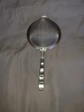 Norpro, KRONA Stainless Steel Double Mesh Strainer, Silver 4 inch diameter