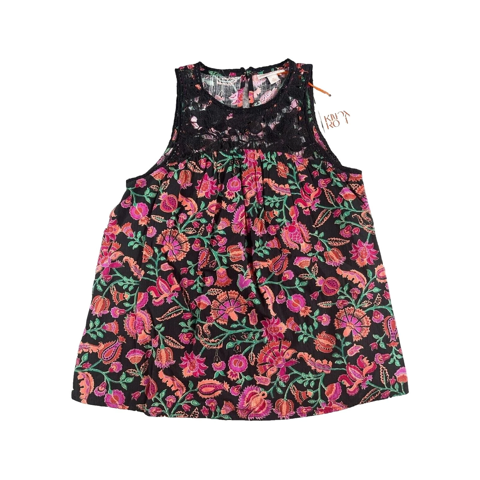 Camisetas sin mangas floral de negocios para De mujer