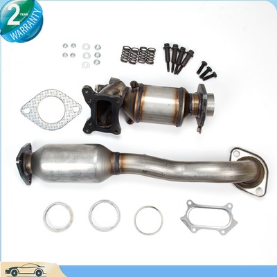 2Pcs Catalytic Converter Set Fits For Honda CRV CR-V 2.4L 2010 2011 Direct Fit