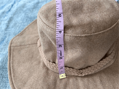 NWT! ASN Harper Floppy Tan Felt Hat in Oatmeal Tan | eBay display picture 3