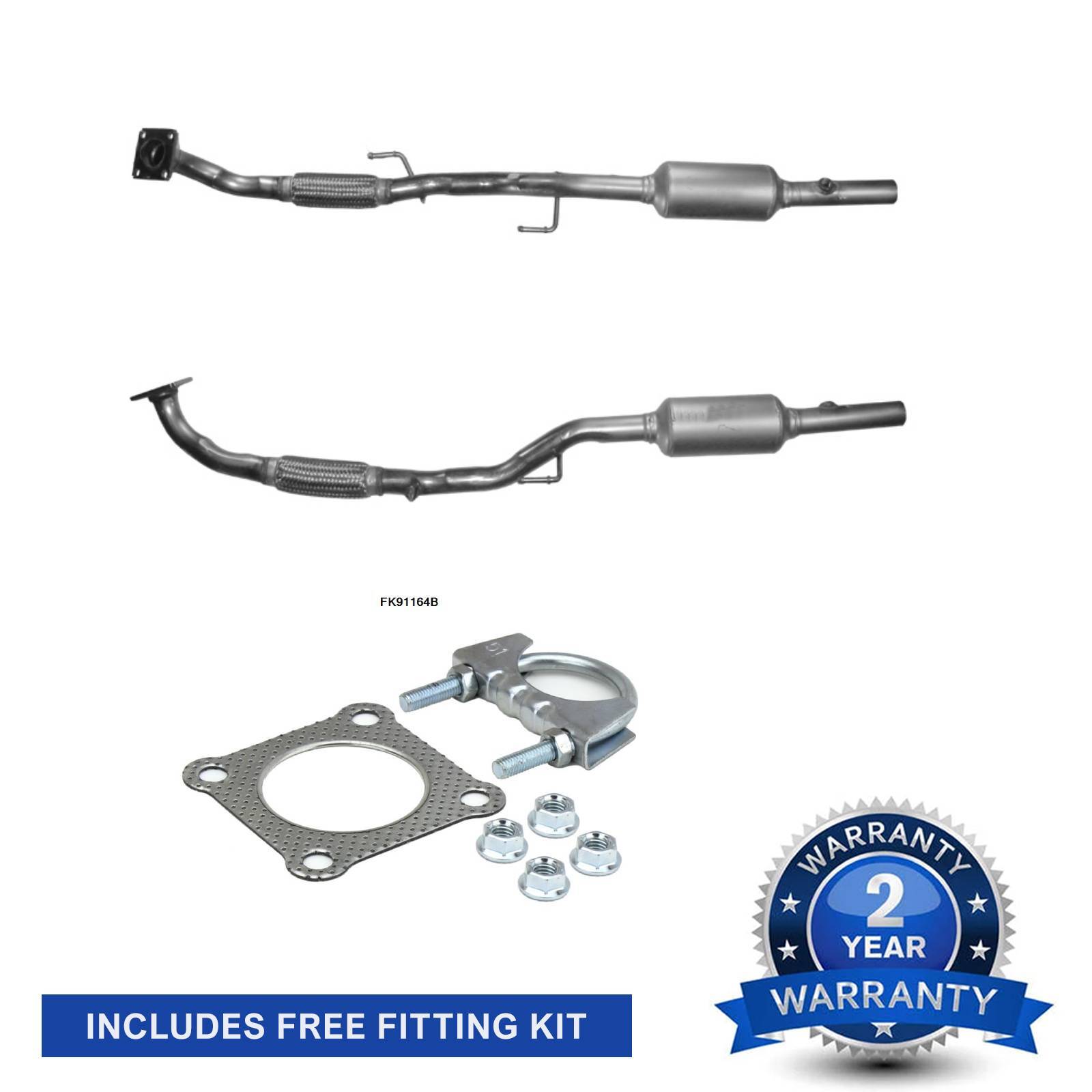 Approved Catalytic Converter BM91164H Skoda Fabia, Ibiza, Polo 1.4 2yr Warranty