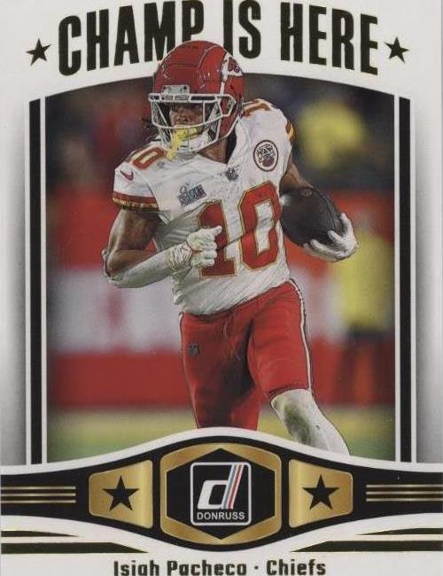 2023 Panini Donruss Isiah Pacheco #CIH-2 - 1 of 2
