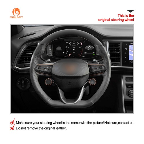 15 PU Leather Carbon fiber Steering Wheel Cover For 1982-2025 Nissan All Cars 15 PU Leather Carbon fiber Steering Wheel Cover For 1982-2025 Nissan All Cars