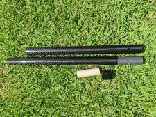 SITO 1000mm 39.5   2-piece Long 38mm OD x 34mm ID 3K Carbon Fibre Travel Pole