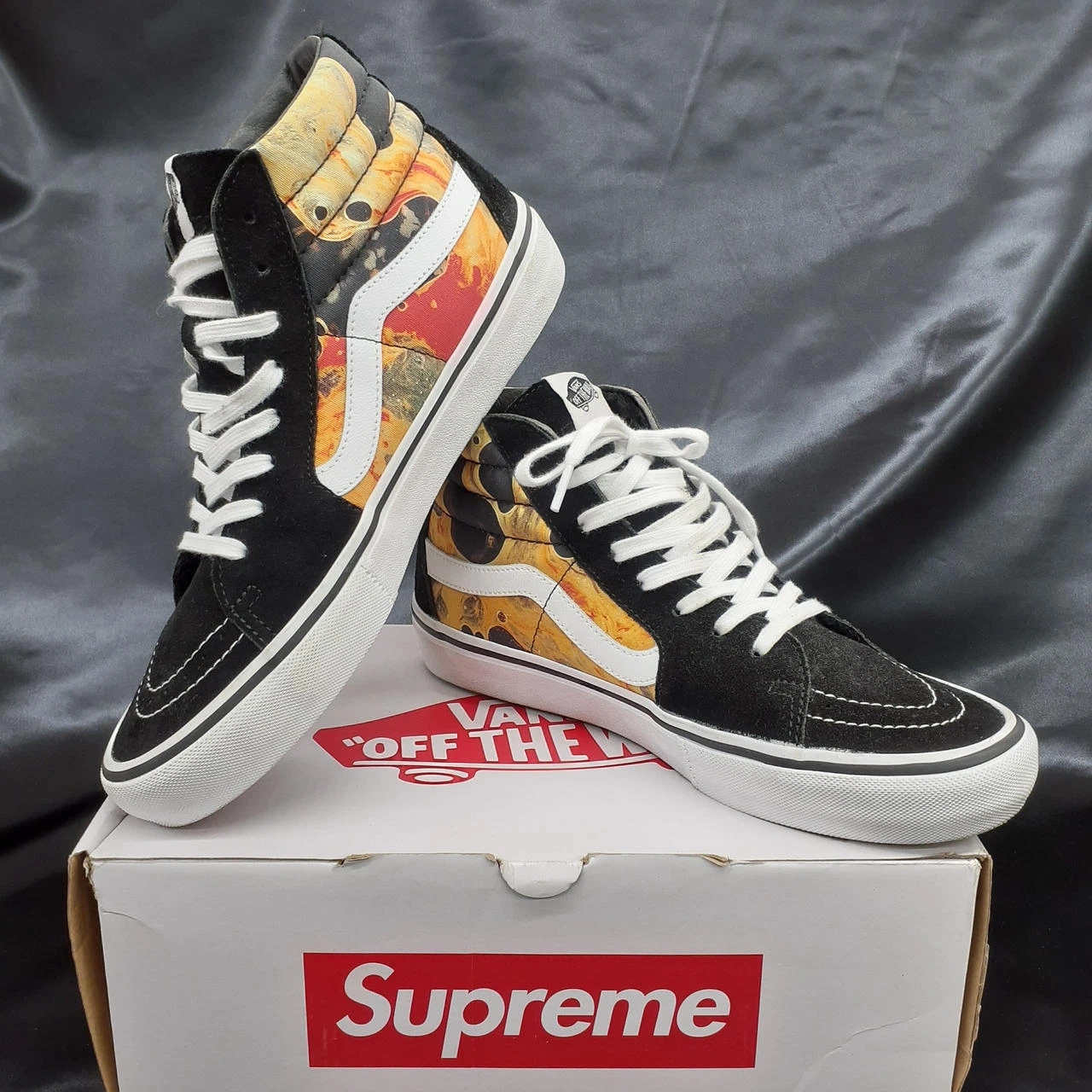 VANS x Supreme sneakers SK8 HI 9.0 US:9 from Japan '015