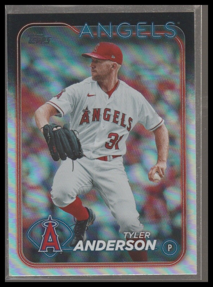 2024 Topps #248 Tyler Anderson Rainbow Foil