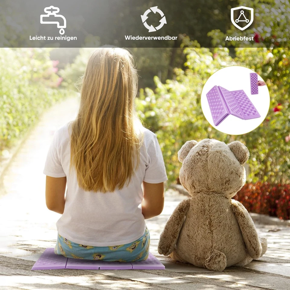 Outdoor Faltbares Sitzkissen Thermo Sitzmatte Wasserdicht Isolierendes Sitzki... - Bild 2 von 4