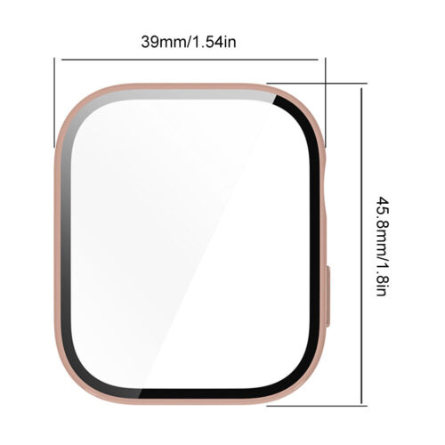 PC Watch Case Anti-Fall Full Coverage Protector do Huawei Watch Fit3 (różowy) - Zdjęcie 10 z 11
