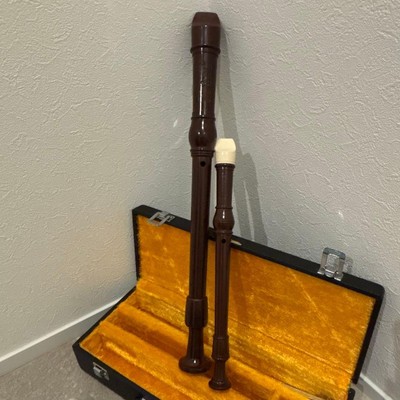 DOLMETSCH SopraAl Recorder Hard Case for Soprano & Alto Recorder Used wwb