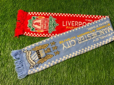 応援グッズ Manchester City vs Liverpool Scarf 応援グッズ