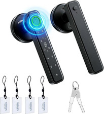 Smart Fingerprint Door Lock, Door Locks for Bedroom, Keyless Entry Door Knob Fi