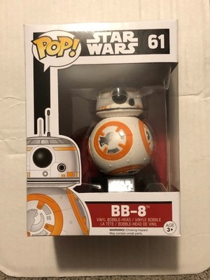 Star Wars Funko POP! BB-8 Doll Vinyl Bobble-Head #61 Unopened