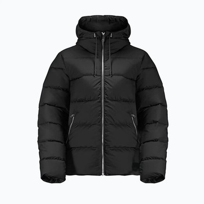Jack Wolfskin Frozen Palace 700 Down Puffer Jacket Black Size S Women's