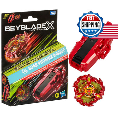 Beyblade X Soar Phoenix 9-60Gf Deluxe String Launcher Set Attack Type