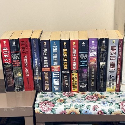 JAMES LEE BURKE series Dave Robicheaux 13 novels Billy Bob Holland 1982-2007