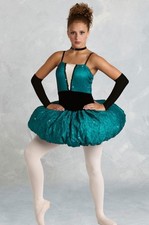 Nouvelle Child X-Small Dance Costume Ballet Bubble Unstuffed Tutu w/Mitts New