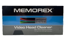 Memorex VHS Video Head Cleaner Safeguard System- New     