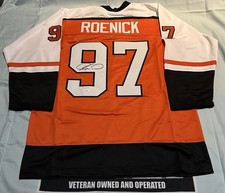 Jeremy Roenick Autographed Custom Hockey Jersey JSA size XL