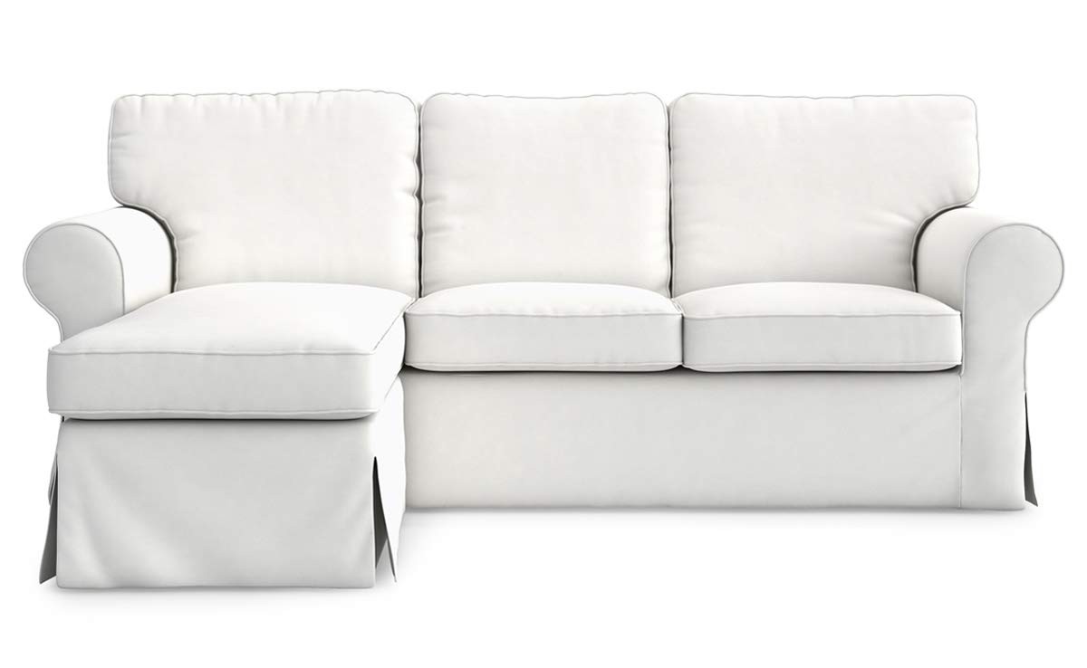 Ektorp Loveseat (2 Seat) with Chaise Lounge Cover Replacement