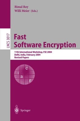 Fast Software Encryption Willi Meier