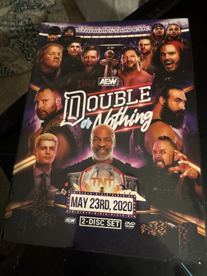 AEW Double or Nothing DVD 2020 Tyson MOXLEY Cody Rhodes Brand New