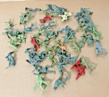 Lot of 55 WWII 2" Army Men Soldiers