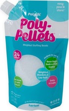 FAIRFIELD -POLY PELLETS - 24 OZ BAG- EASY STORE AND POUR - WHITE