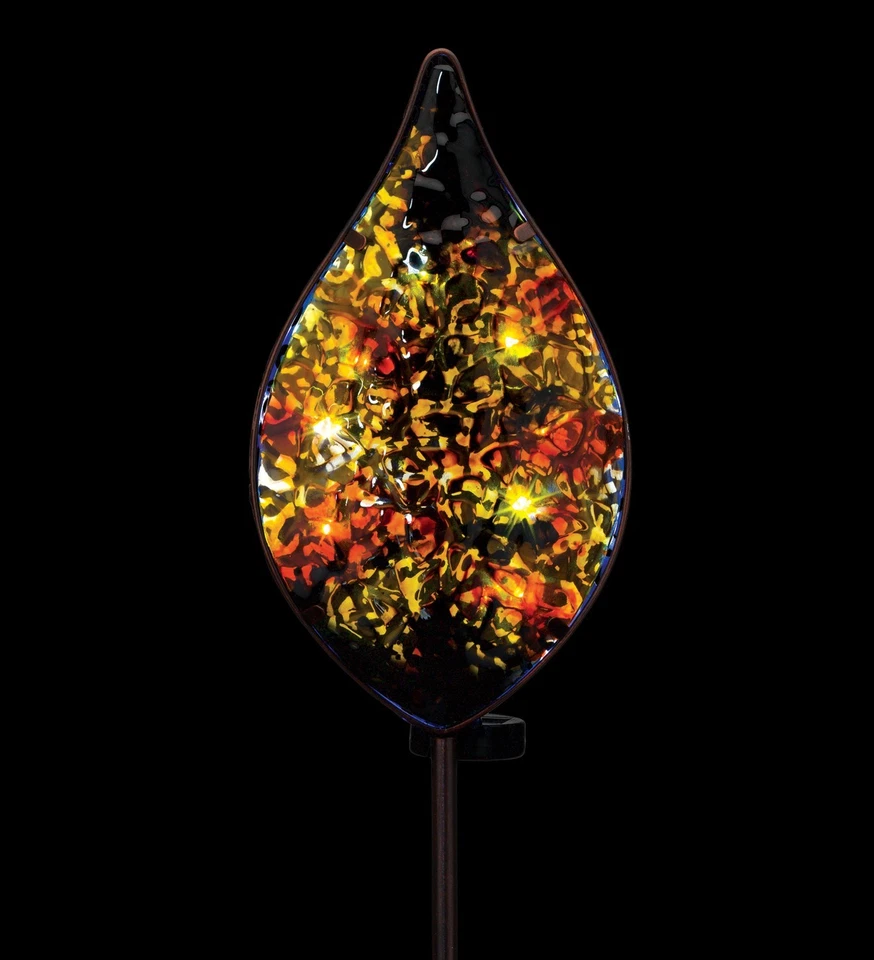 Jardín romano solar, estaca de patio 7,5 pulgadas x 2,75 pulgadas x 41,75 en forma de lágrima NUEVO Foto 2 de 4