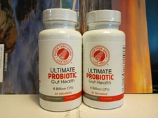 Ultimate Probiotic Silver Fern, Gut Health, 8 Billion CFU, 2PACK, 120CT