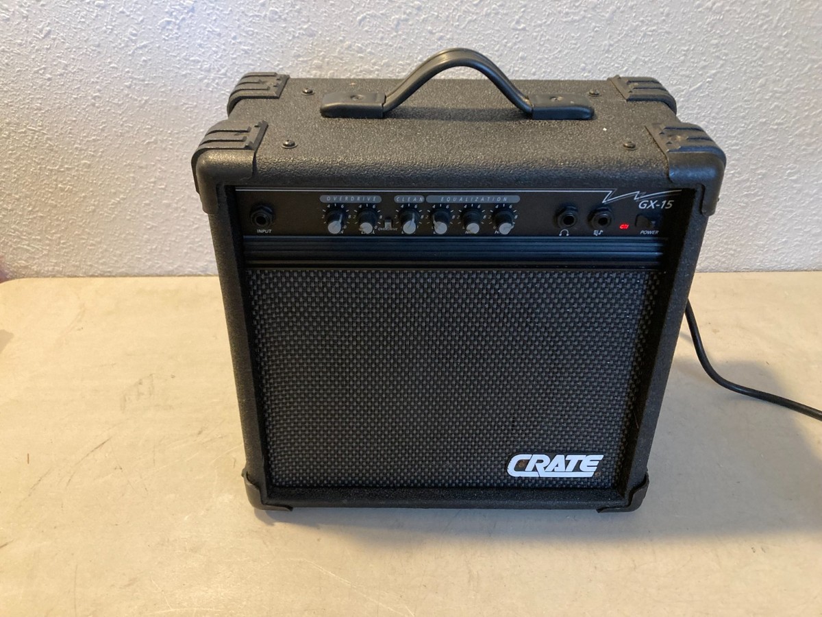 Crate Gx-15 Guitar Amplifier 15w 1x8 for sale online | eBay