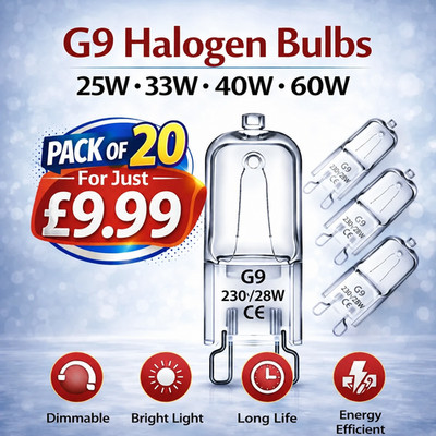G9 G4 Halogen Leuchtmittel Kapsel 10W 18W 20W 25W 28W 33W 40W 60W Lampe Leuchte 220,12V