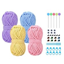 Crochet Hook Set Knitting Needle Cotton Yarn Crochet Yarn Set Knitting Tool
