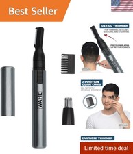Wahl Nose Ear Trimmer Neck Hair Beard Eyebrow Groomer Clippers Micro Personal