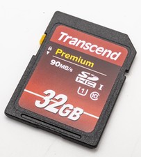 Transcend 32GB SDHC I Class 10 Memory Card