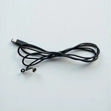 Black 6FT Original Gamecube Controller Cable 6 Wire Repair OEM Nintendo Cord