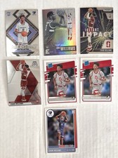 Ziaire Williams 7 Card ROOKIE Lot Memphis Grizzlies/Stanford