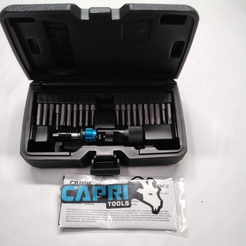 CAPRI TOOLS CP21075 SET CACCIAVITI DINAMOMETRICI ULTRA PRECISI 1,5-6 POLLICI LBS