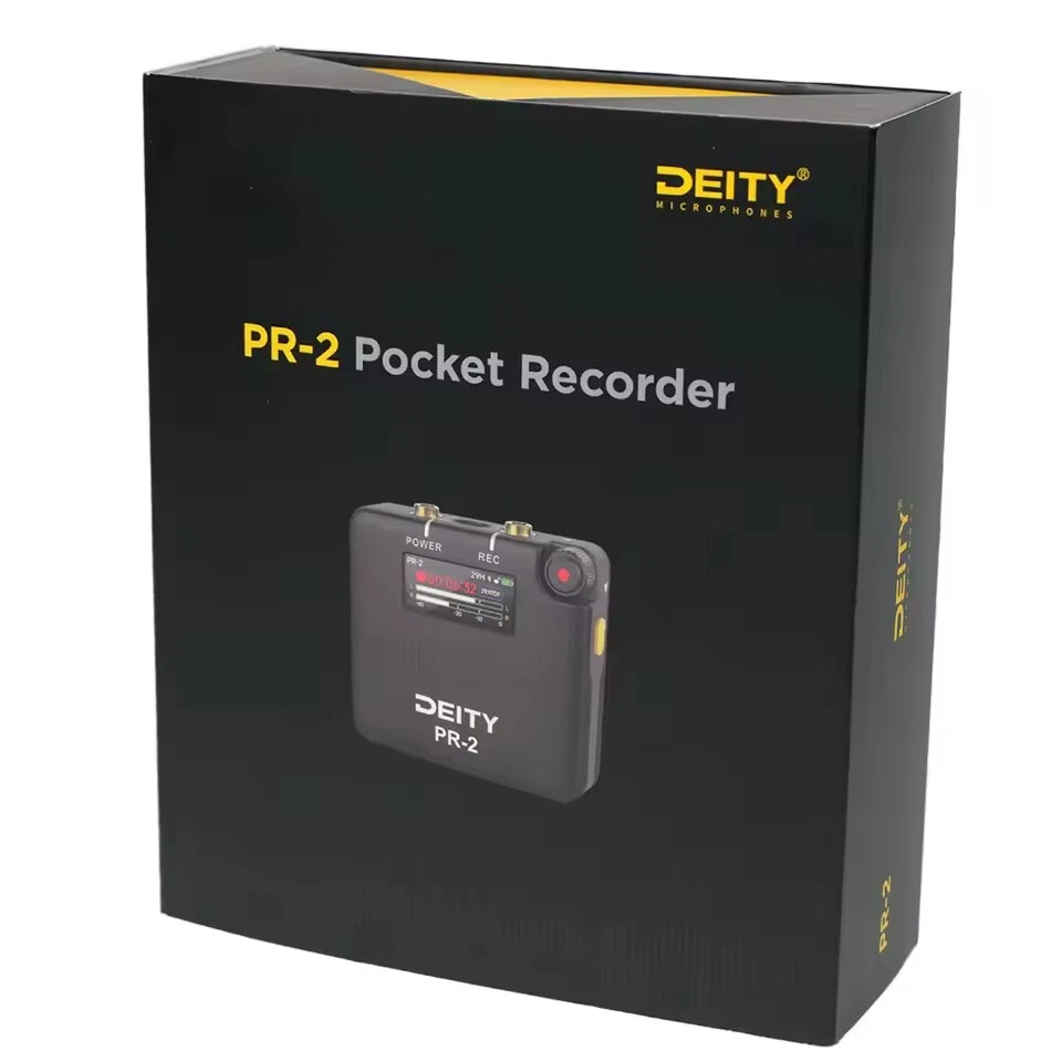 Deity PR-2 PR2 Pocket Audio Recorder with 32-Bit Float Recording
