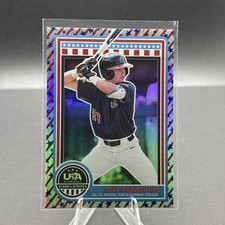 2025 Panini Stars and Stripes USA #150 Alex Harrington SP /50 Silver Holo