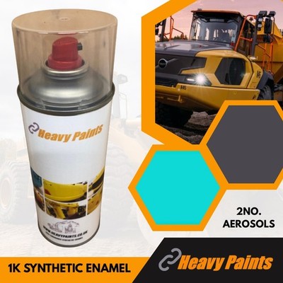 Kobelco Aqua & Undercarriage Grey Baggerfarben Ausdauer Emaille 400ml Aerosole