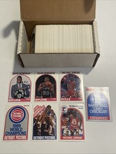 1989-90 NBA Hoops Complete 353 Card Set Michael Jordan David Robinson RC Pistons